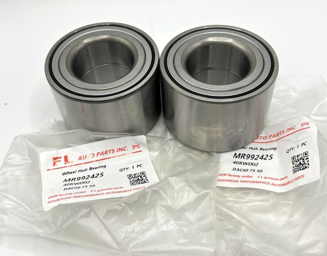 for Mitsubishi L200 2008-2023 Front Wheel Hub Bearing 2 Side MR992425 MR992423