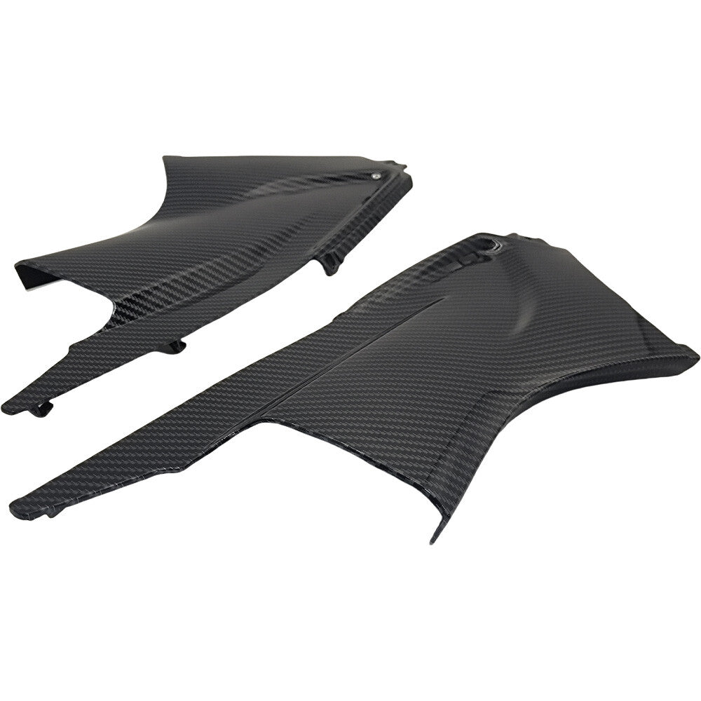 2PCS Carbon Fiber Air Fairing Dust Tube Cover Cowl for YAMAHA Yzf R6 YzfR6 03-05