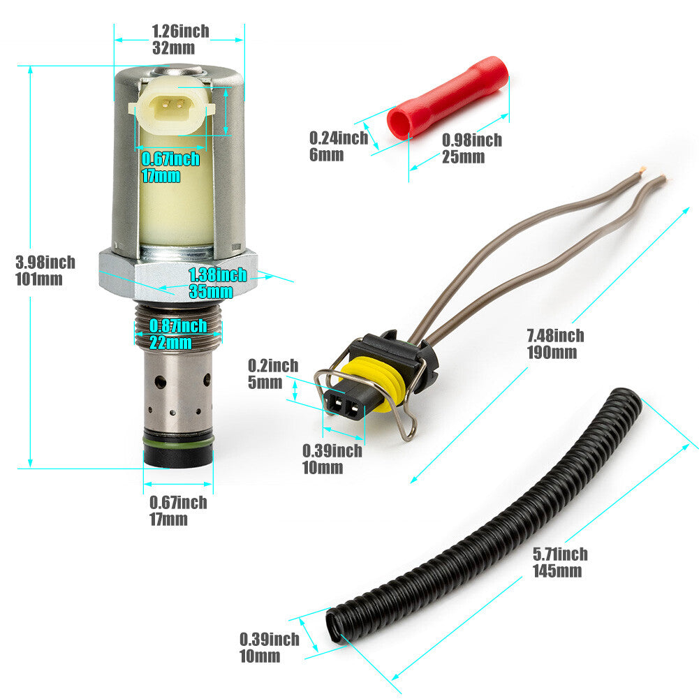 Suitable for 2003-2010 for Ford F250 F350 F450 6.0L V8 Injector Pressure Regulating Valve (IPR)