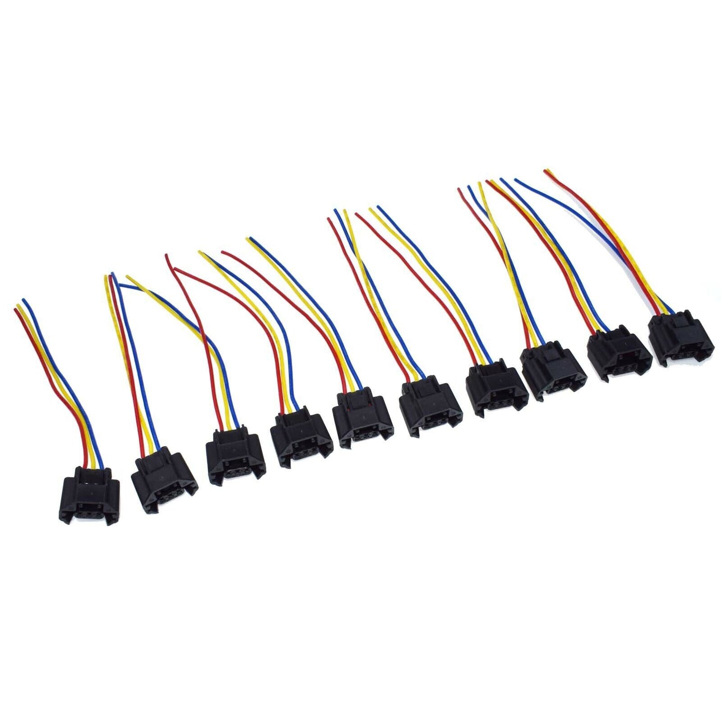 for Nissan for Infiniti VQ35DE 3.5 Set of 10 Camshaft Position Sensor Connector Plug