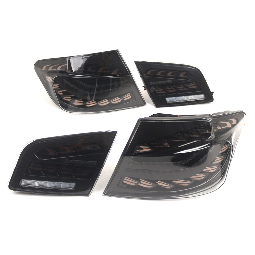 1 Set ABS Tail Lights Rear Lamps Brake Light for BMW 5 Series F10 F18 2010-2017