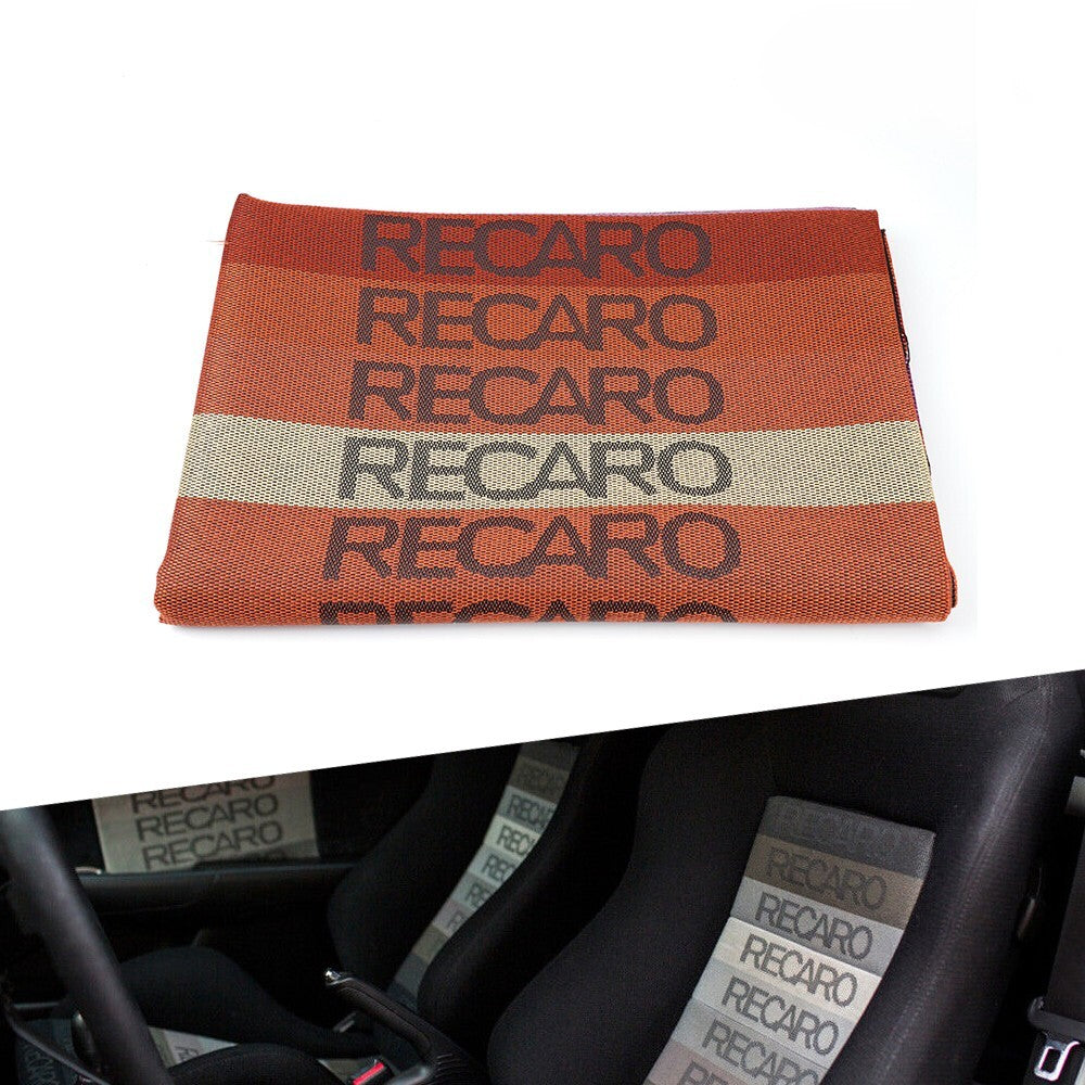 New 2M¡Á1.6M JDM Recaro Fabric Cloth For Car for Seat Panel Armrest Decoration DIY