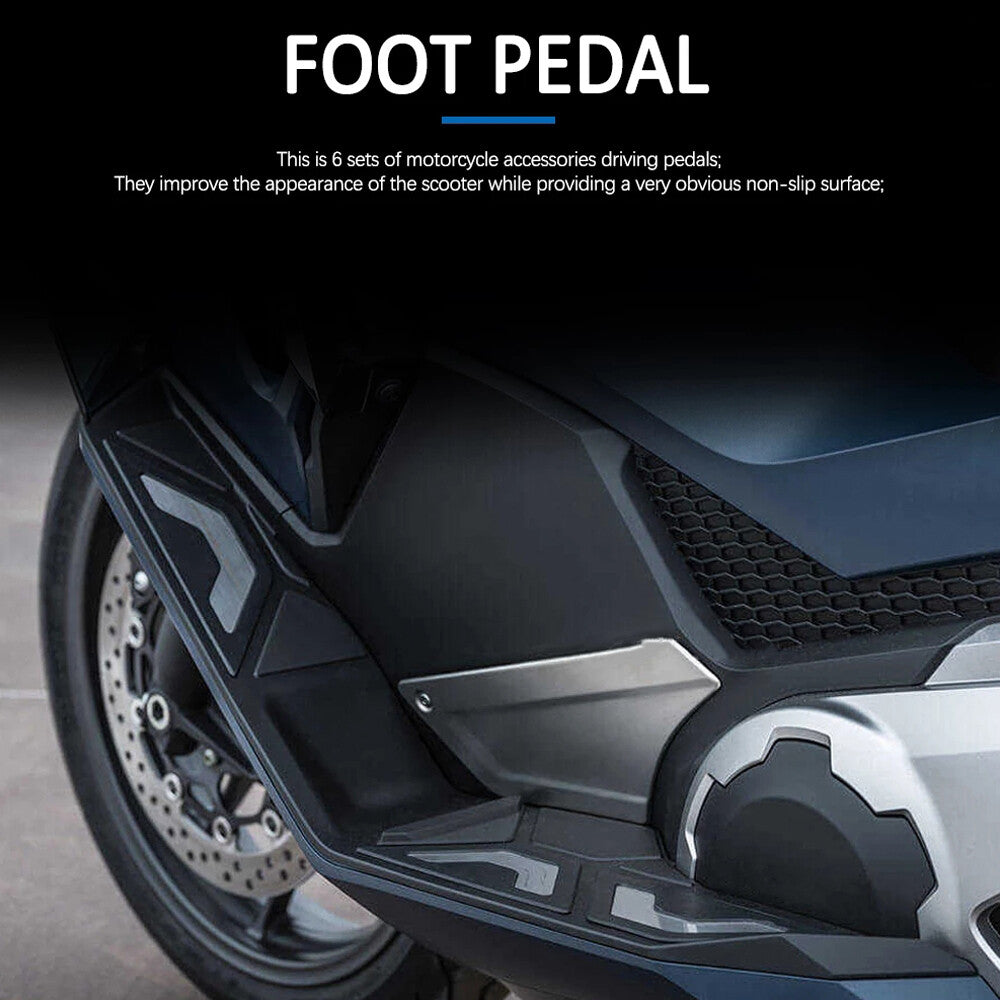 Motorcycle Scooter Footrest Foot Pads Pedal Plate for Honda Forza 750 NSS750 21