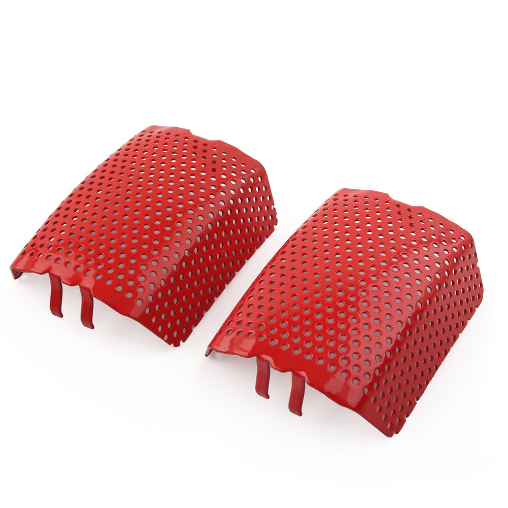 for Harley V-Rod Touring 2006-2019 Red Steel Front Caliper Screen Inserts