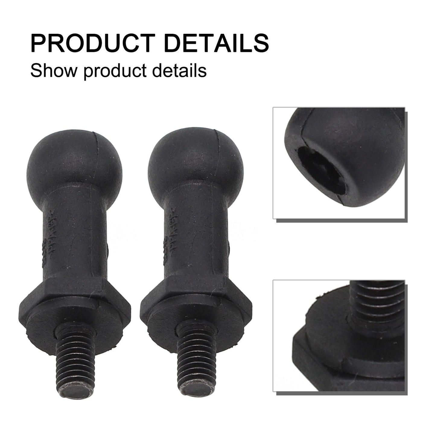2x Engine Cover Mounting Peg Bolt 03L103164 038103184B for Passat For A3 For A4