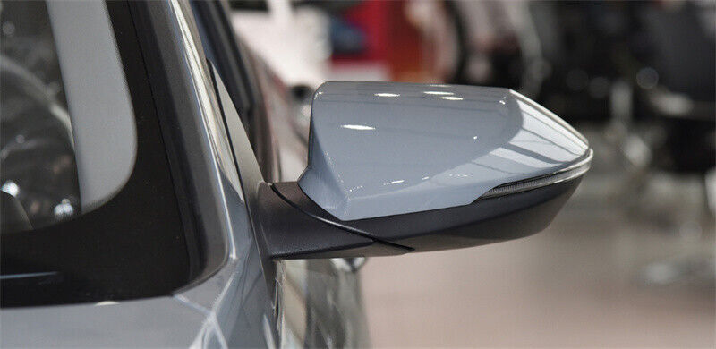 Gray Left Side Rearview Door Mirror Cover Shell Cap for Hyundai for Elantra 2021-23