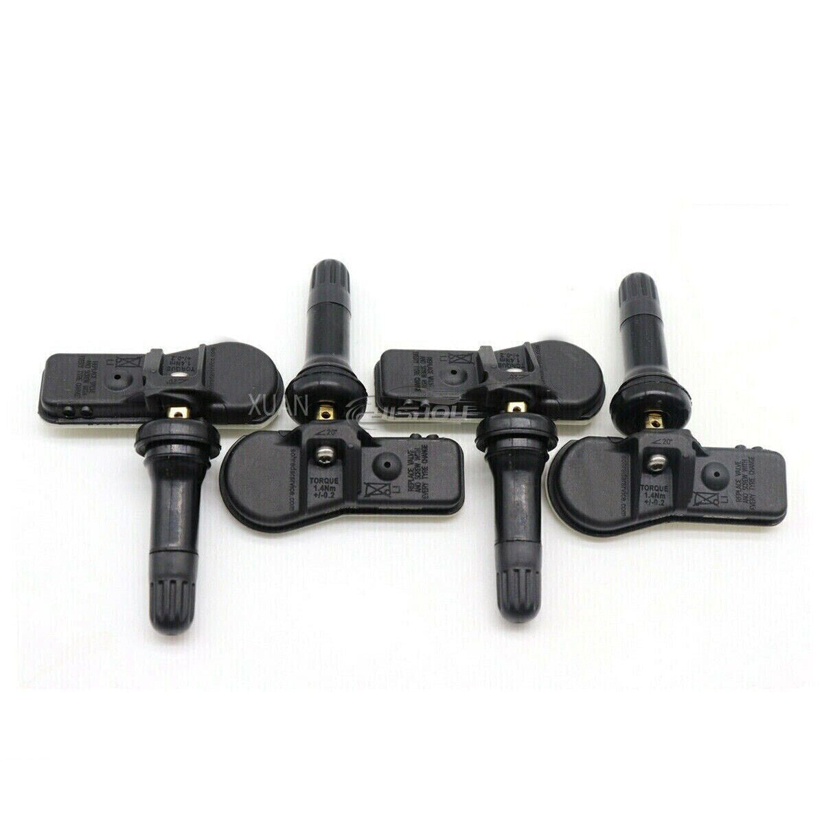 4-pack Tire Pressure Monitoring Sensors TPMS 52933-C1100 for Hyundai for Tucson Sonata LF