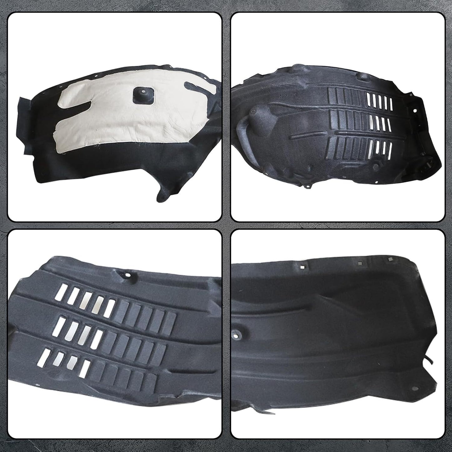 Side Front Fender Liner Driver Passenger Fits for Toyota Highlander 2020-2023