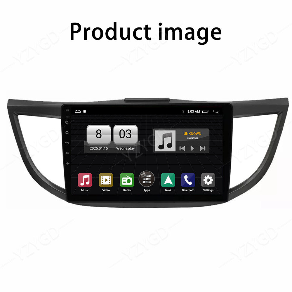 for Honda CRV 2012-2016 10Carplay Android 14 Car Stereo Radio GPS NAVI Screen