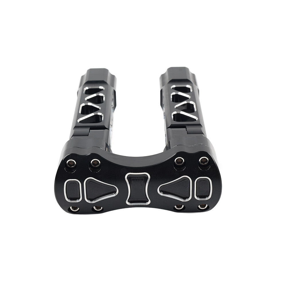 8.5 Pullback Handlebar Risers Clamps for Harley Dyna Softail Sportster 1 Bar