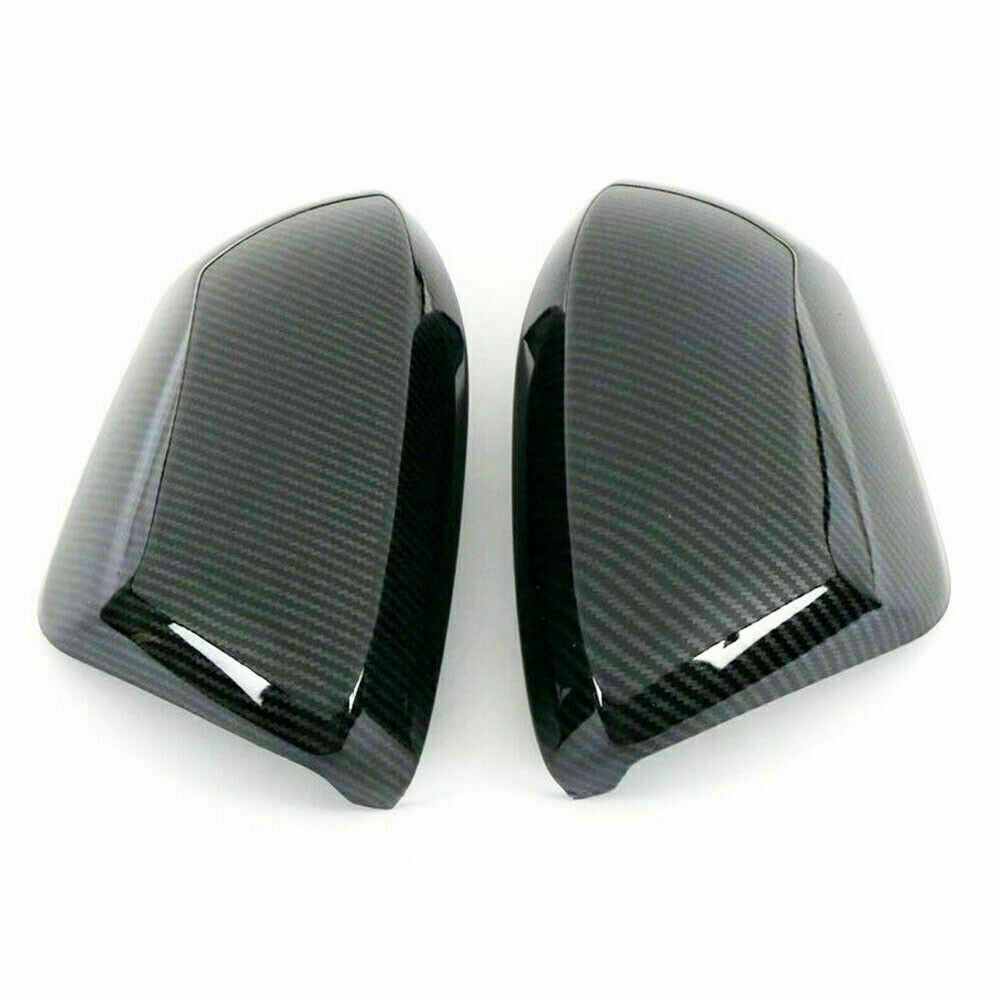 Carbon Fiber Side Mirror Cover Cap Fit for Toyota for Corolla SE LE Sedan 2019-2021