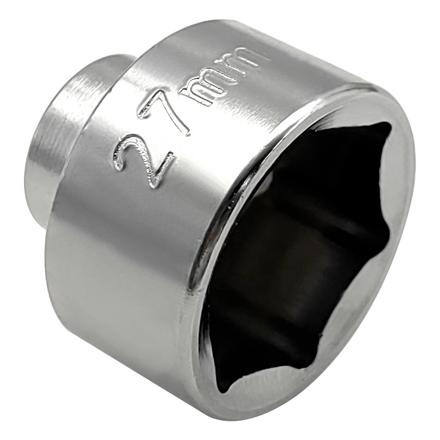 27mm Car Oil Filter Removal Tool - 3/8 Oil Filter Socket Wrench