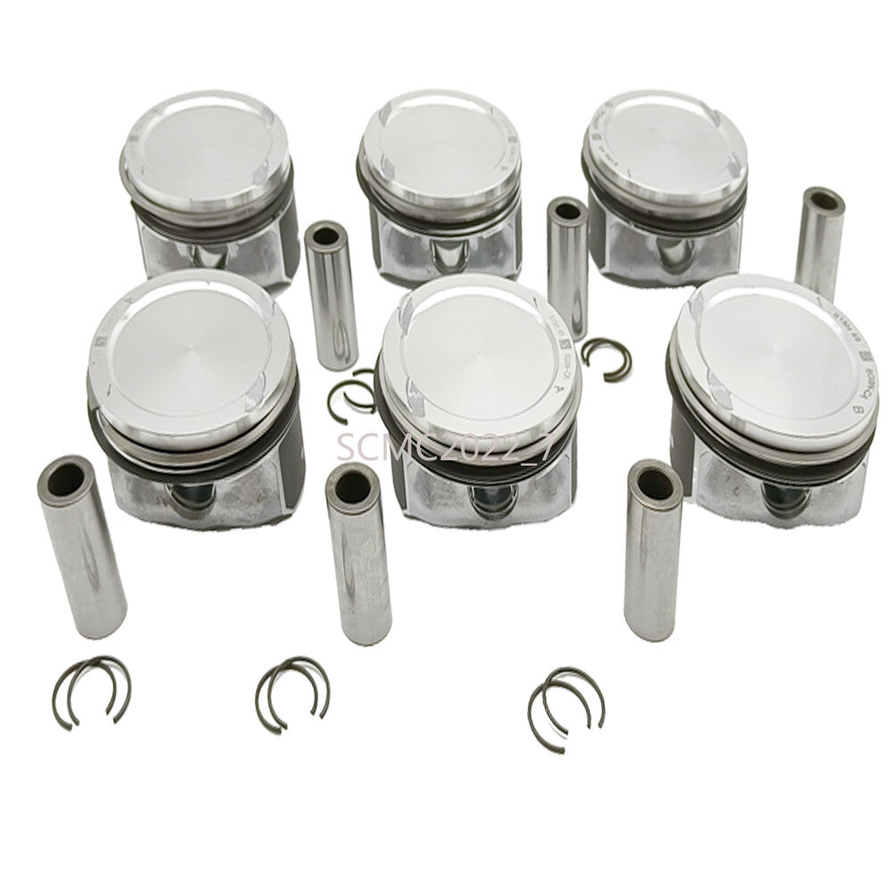 6x Pistons Rings Set STD for Volvo S80 V70 XC60 XC70 XC90 3.2 L B6324S B6324S5
