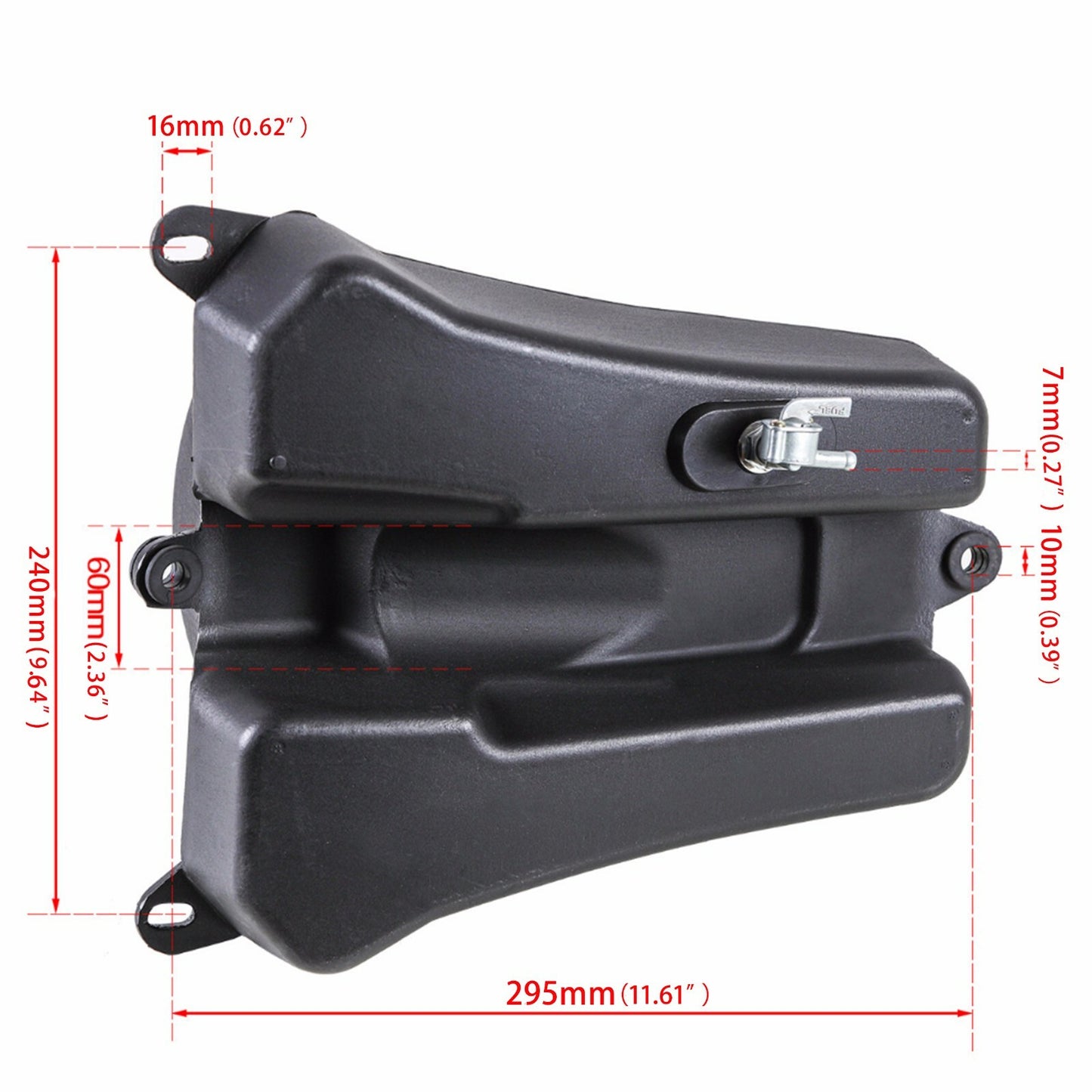 Apollo Orion Plastic Mudguard Kit + for Seat + Fuel Tank 125cc/150cc Pit Dirt Bike