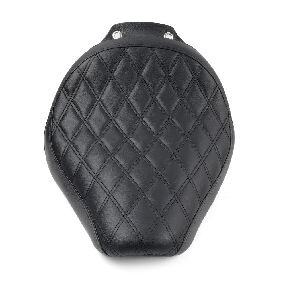 Motorcycle Driver Solo for Seat Saddle for Harley Fat Boy FLSTF 2007-2017 08