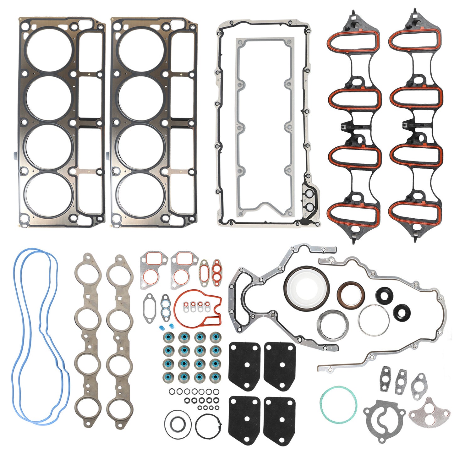 For 2004-2007 for Chevy Silverado 1500 Tahoe for GMC for Yukon 4.3 4.8L 5.3L Full Gasket Set
