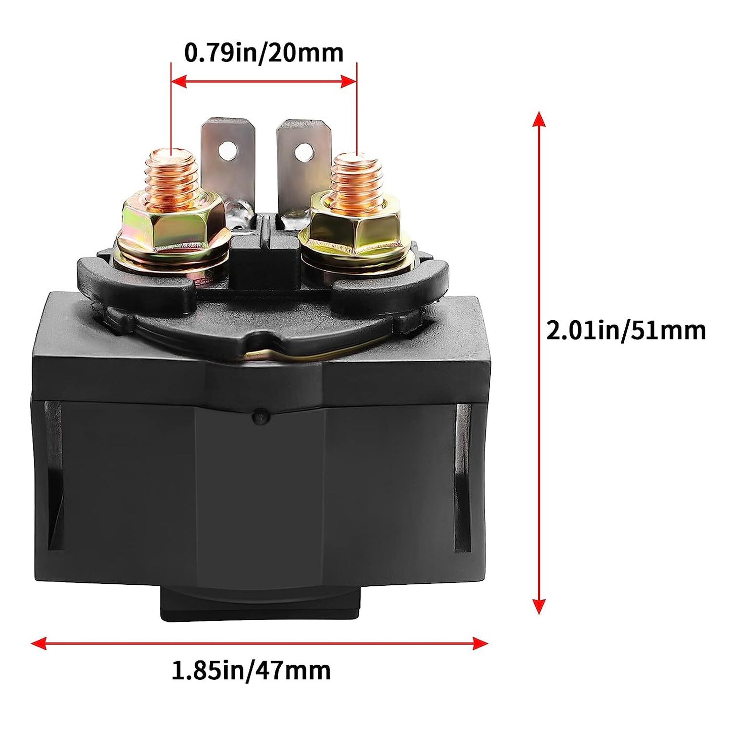 Starter Solenoid Relay for Kawasaki Bayou 400 KLF400 Bayou KEF300 Lakota 300