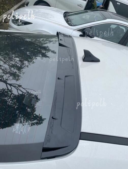 for Hyundai 2022 for Elantra N Glossy Black New Rear Roof Trunk Spoiler Wing Guard