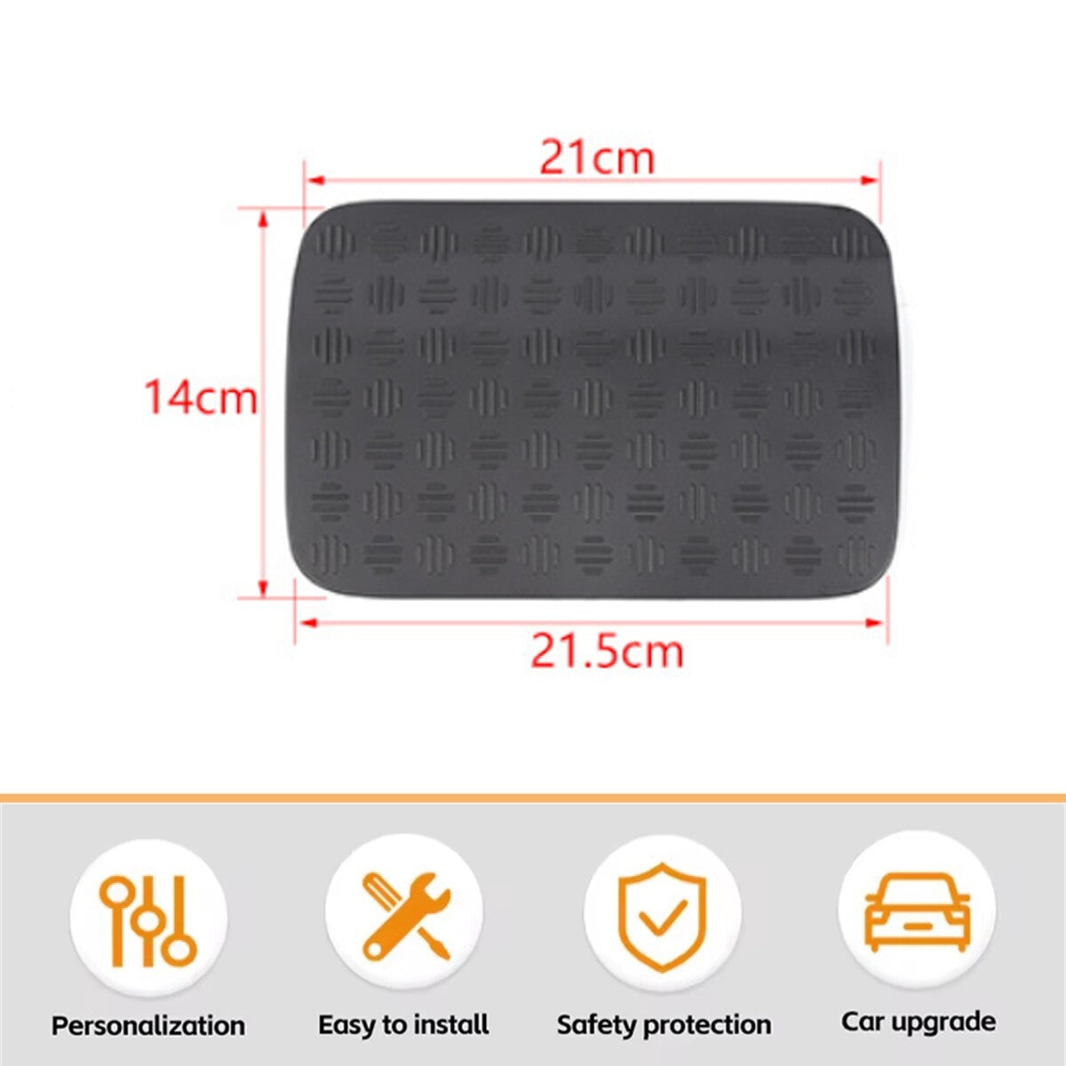 Black Fuel Filler Tank Cap Gas Tank Cover Trim for Suzuki for Jimny 4-Door 2019-2025