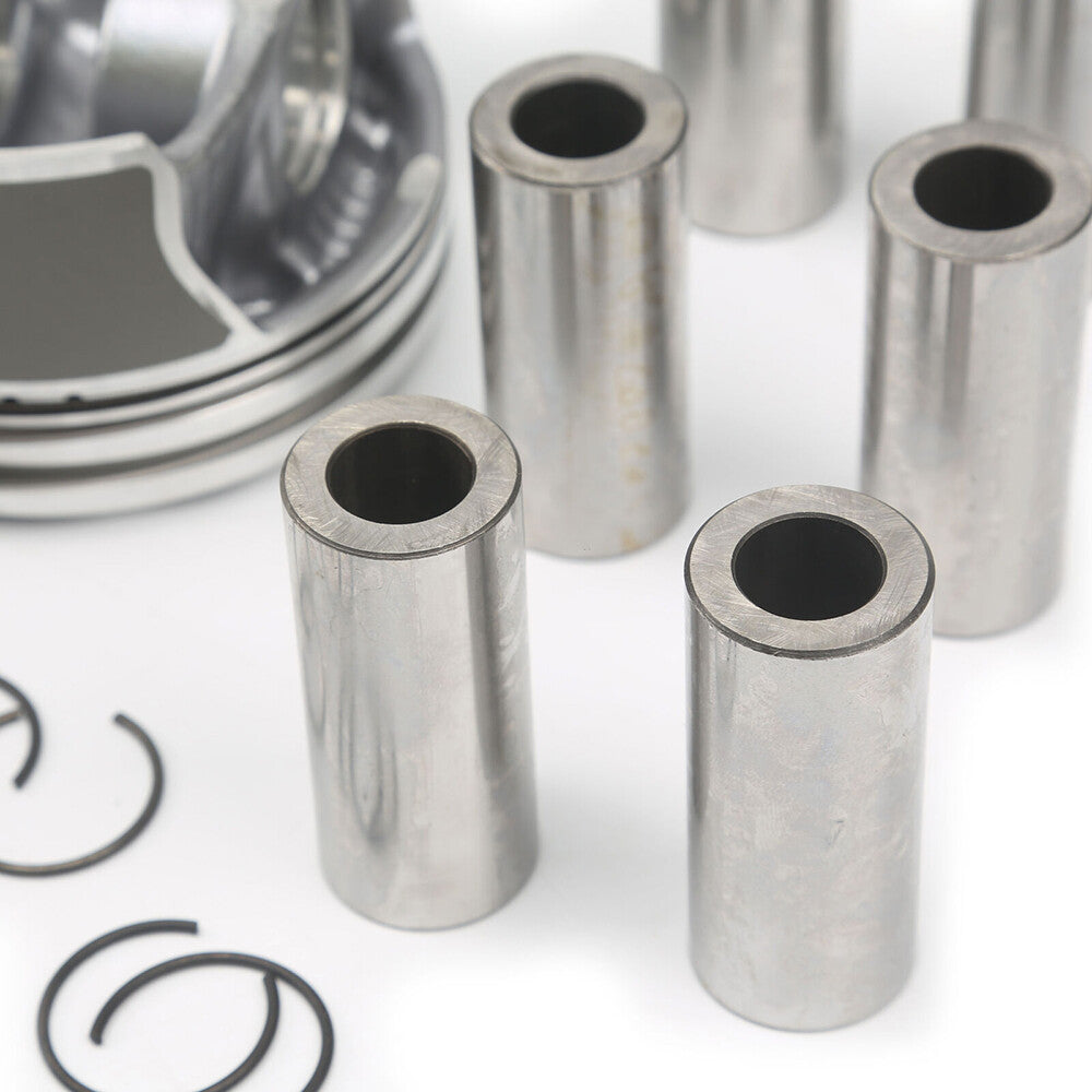 8Pcs Pistons Rings Set ¦µ24mm ¦µ92.9mm for Mercedes-Benz W222 W166 W221 4.6L 4.7L