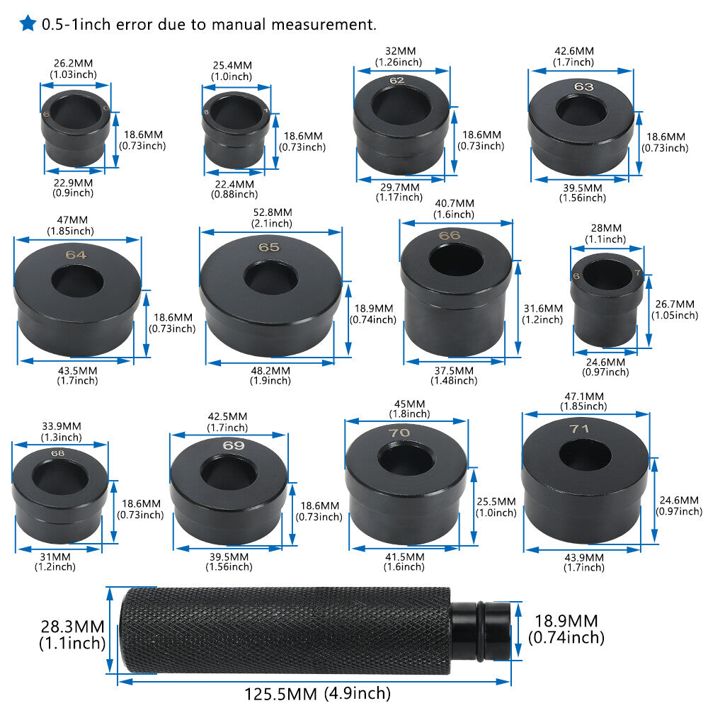 T-0220-700R4 Bushing Driver Kit/Tool for GM 700-R4 4L60 4L60E 4L65E Transmission