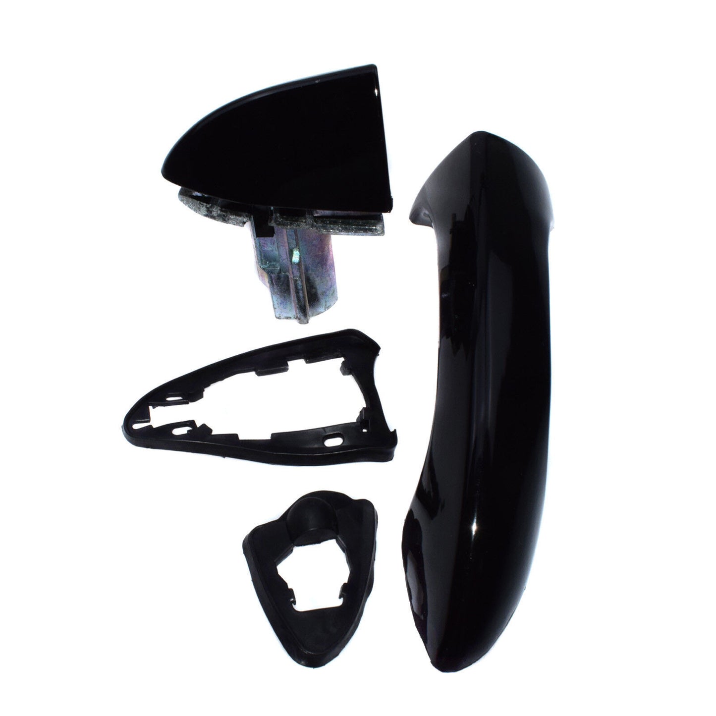 for Bmw X5 E53 99-00 Outside Door Handle Front/Rear Right Side 51218257738 Black