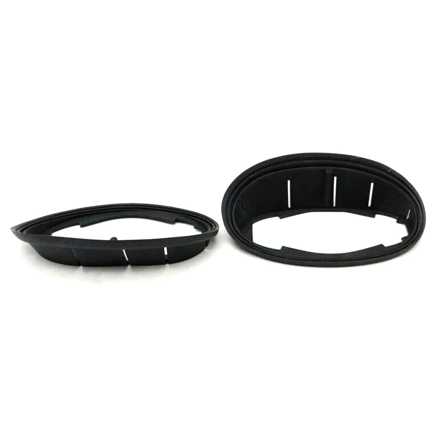 A pair of rearview mirror base gasket rubber seals for mini CooperClubman R55 R56