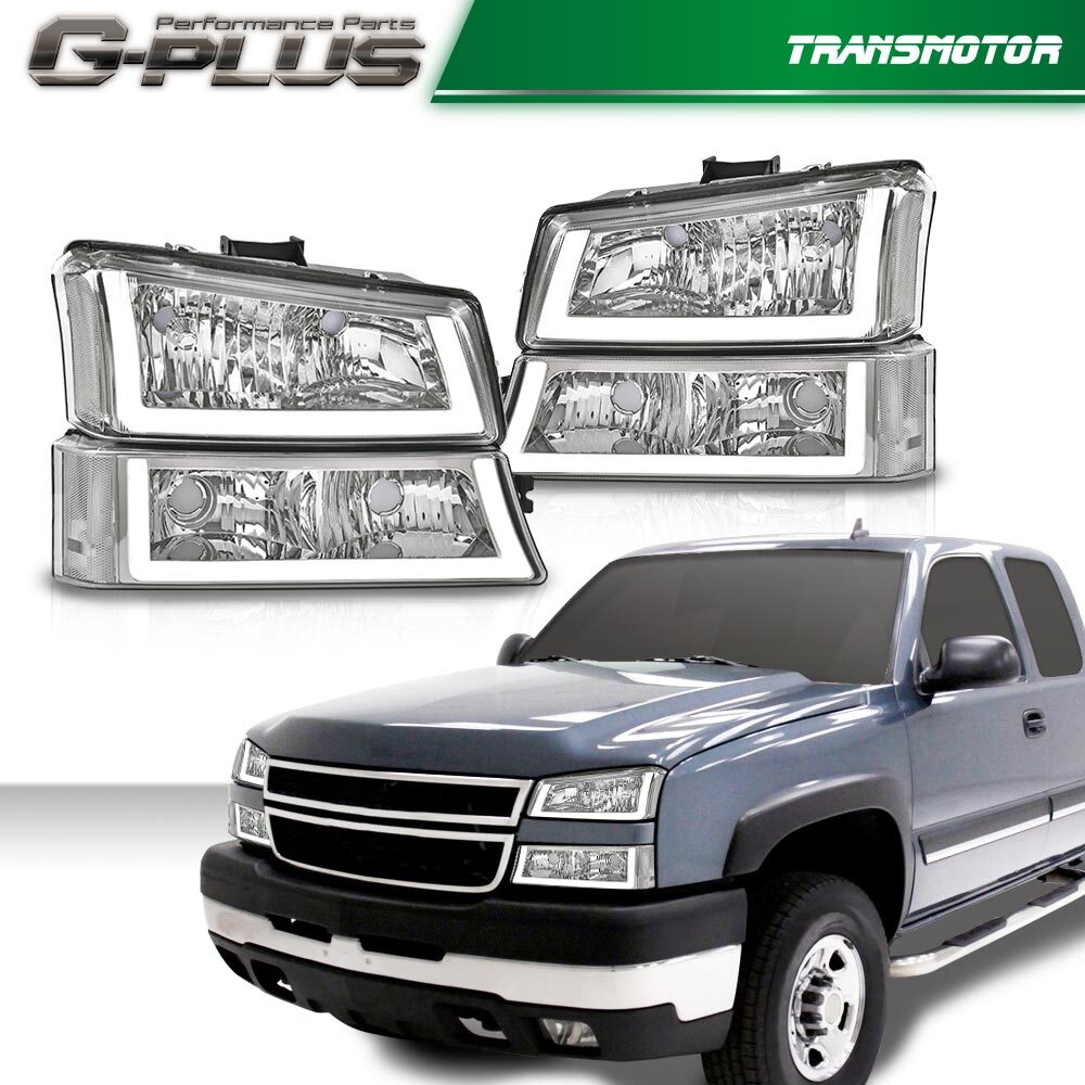 2003 - 2007 Black, Purple, Red, and White Stone 1500 2500 3500 LED DRL Tianshui + Red Plaster