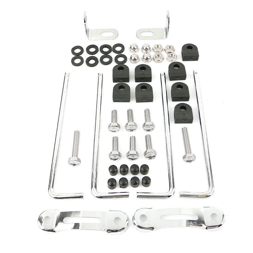 Large 7-inch smoke screen for motorcycles, compatible with for Harley for Suzuki , for Kawasaki , for Yamaha , and for Honda kits.