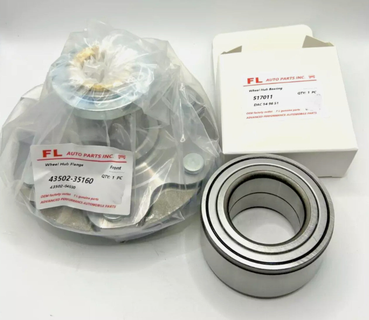 Front Wheel Hub Bearing For 1998-2002 for Toyota 4Runner 4WD 43502-35160