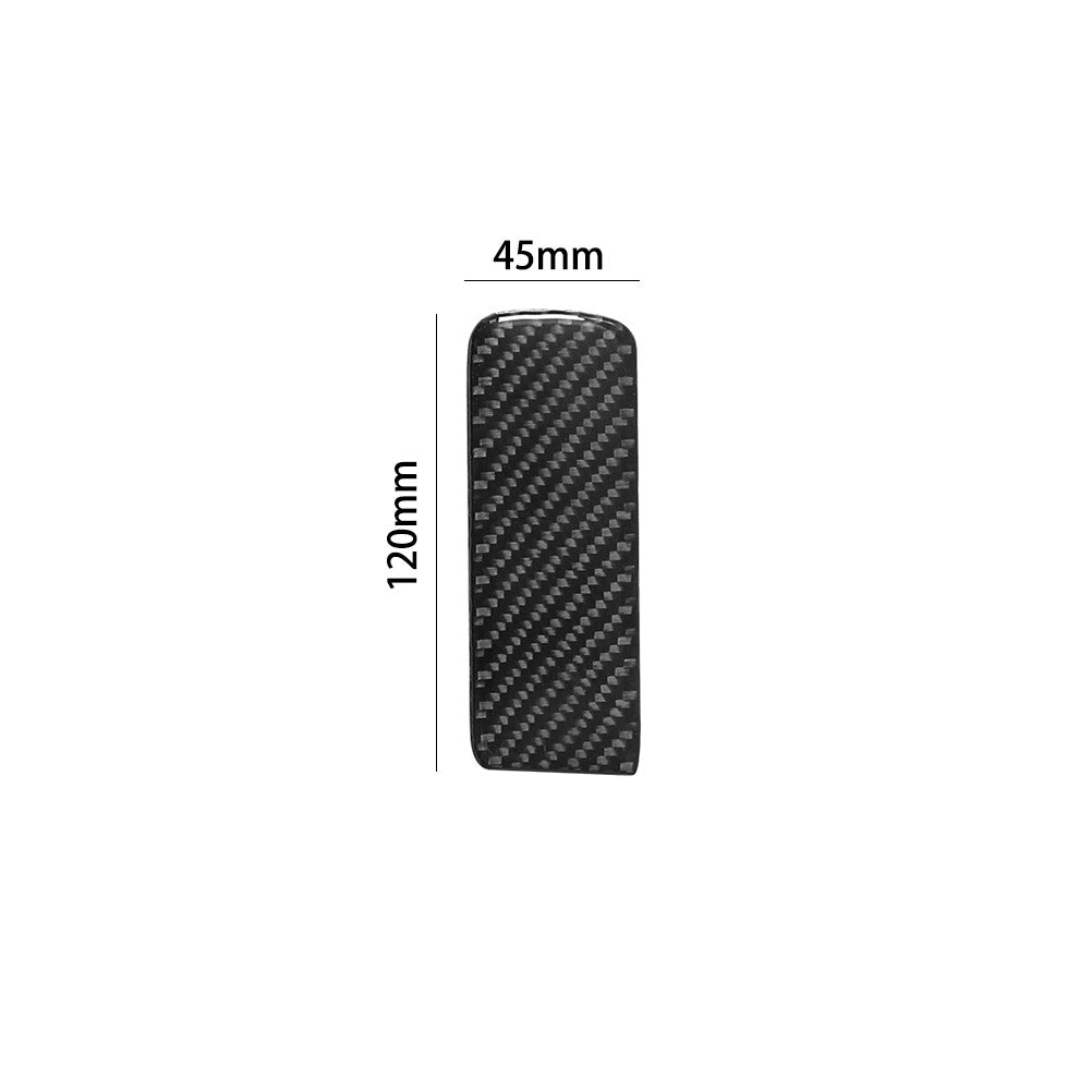 Carbon Fiber Below Hand Brake Cover Trim for Mitsubishi Outlander 2014-2016