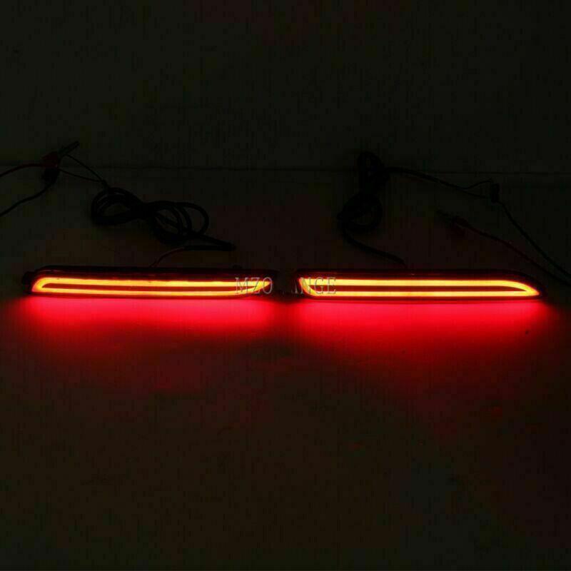 for Toyota RAV4 2019-23 LED Rear Fog Light Tail Bumper brake Driving Light 2X