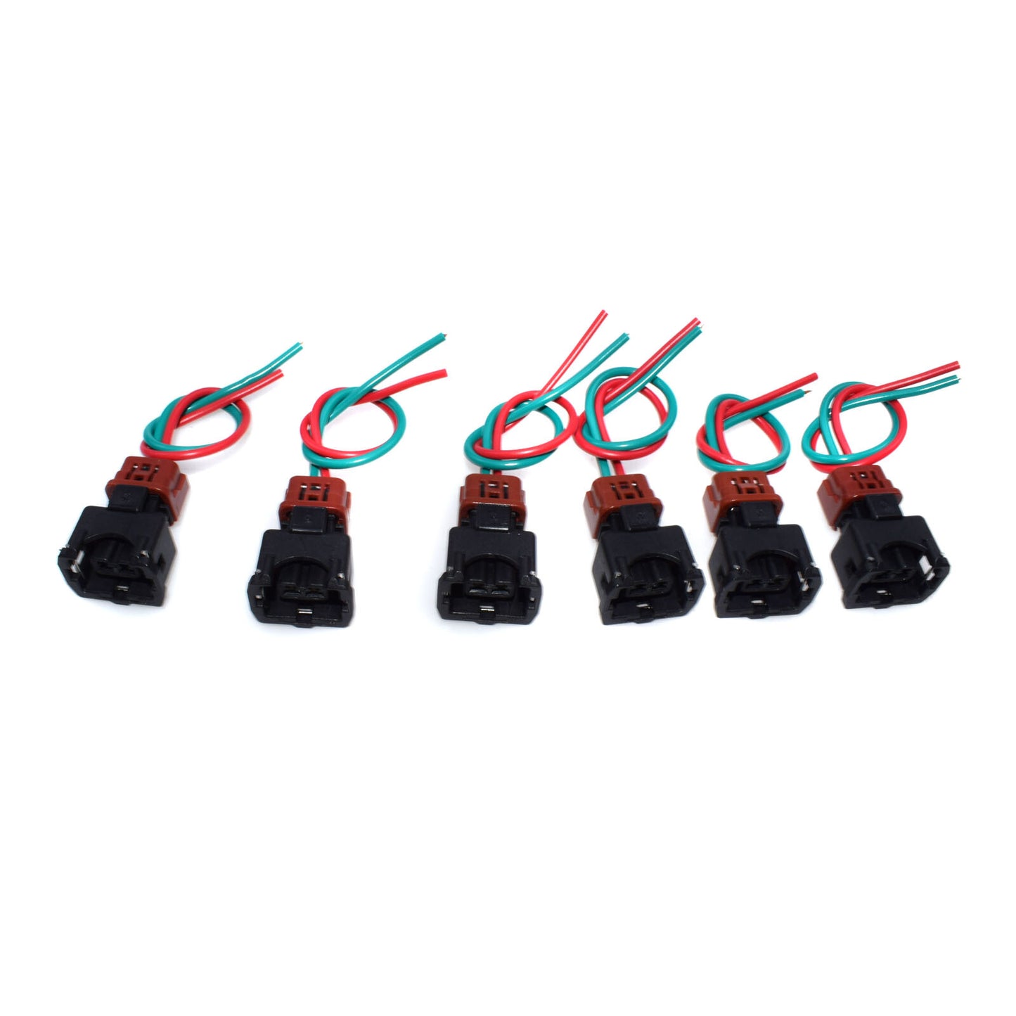 6X Fuel Injector Connector Pigtail Harness WRS-Z32INJ-P1 for NISSAN MAXIMA 300ZX