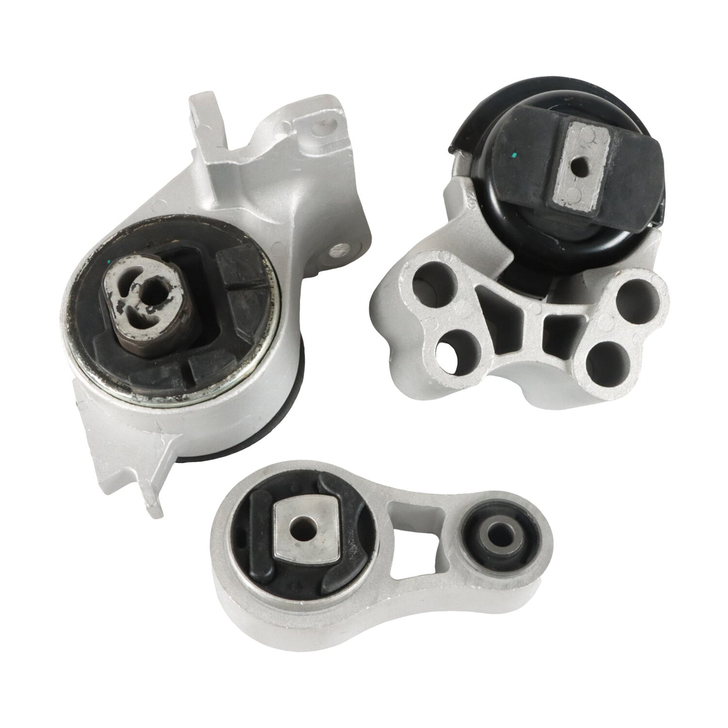 Engine Motor Trans Mount 3PCS Set for 10-12 for Ford Fusion/07-12 for Lincoln MKZ 3.5L