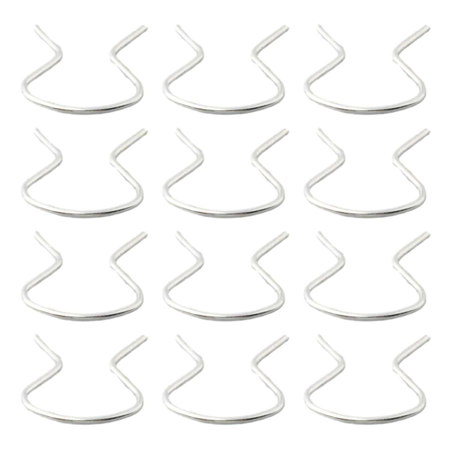 Crank retainer door handle horseshoe clip set, 12-piece clip type, left and right.