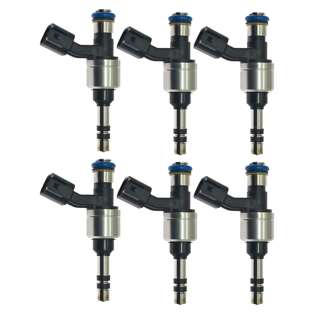 Set of 6 Fuel Injectors 12692884 for Buick for Cadillac for Chevrolet Camaro for GMC Acadia