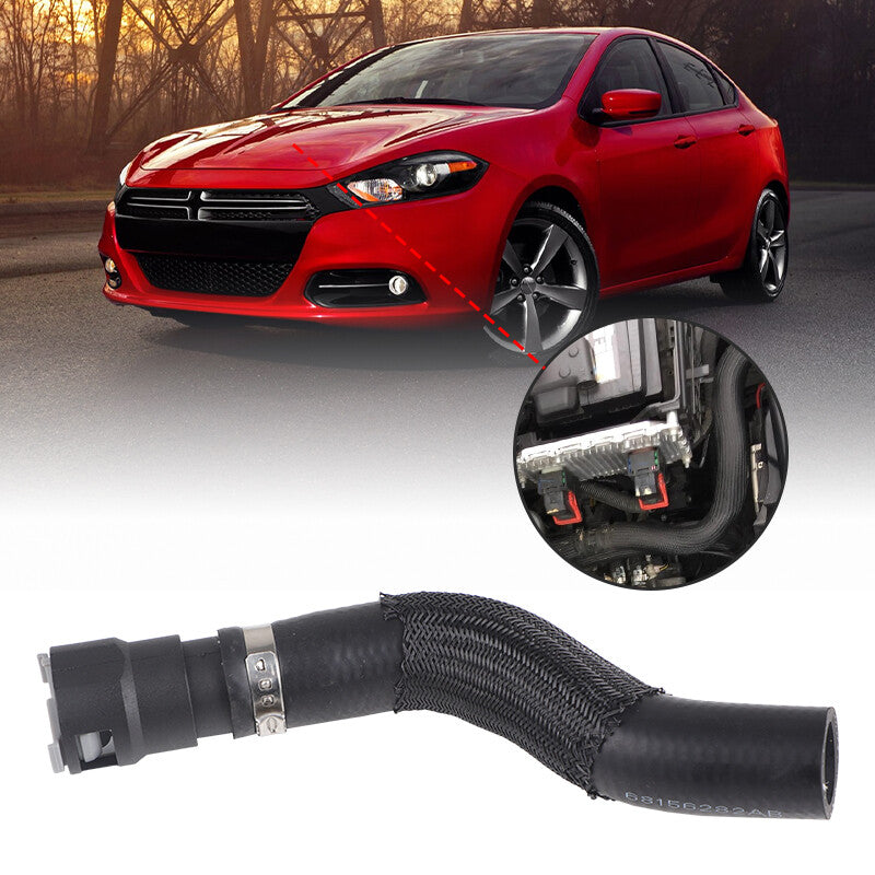 68156282AB Heater Core Jumper Hose Black For 2013 2014 2015 2016 for Dodge Dart NEW