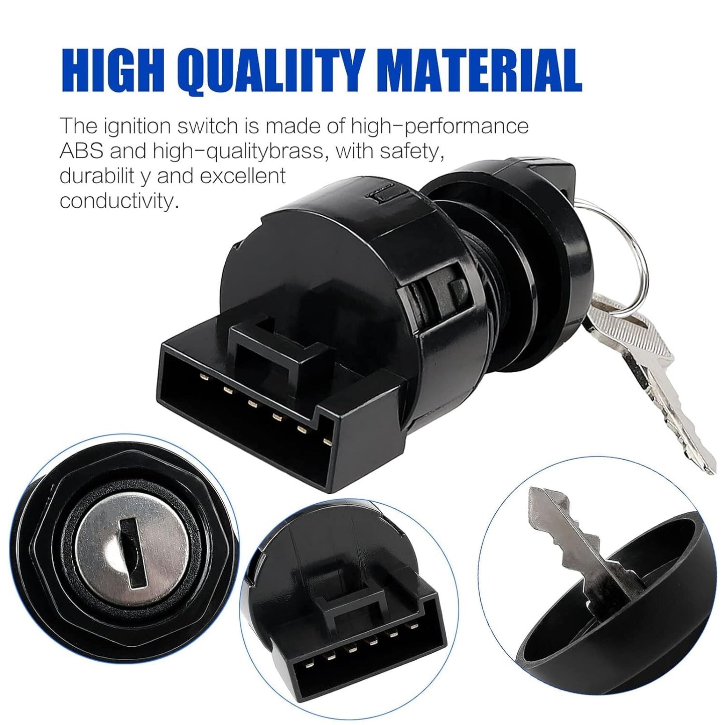 4012165 Ignition Key Switch for Polaris Ranger 400 425 500 570 700 800 900 1000