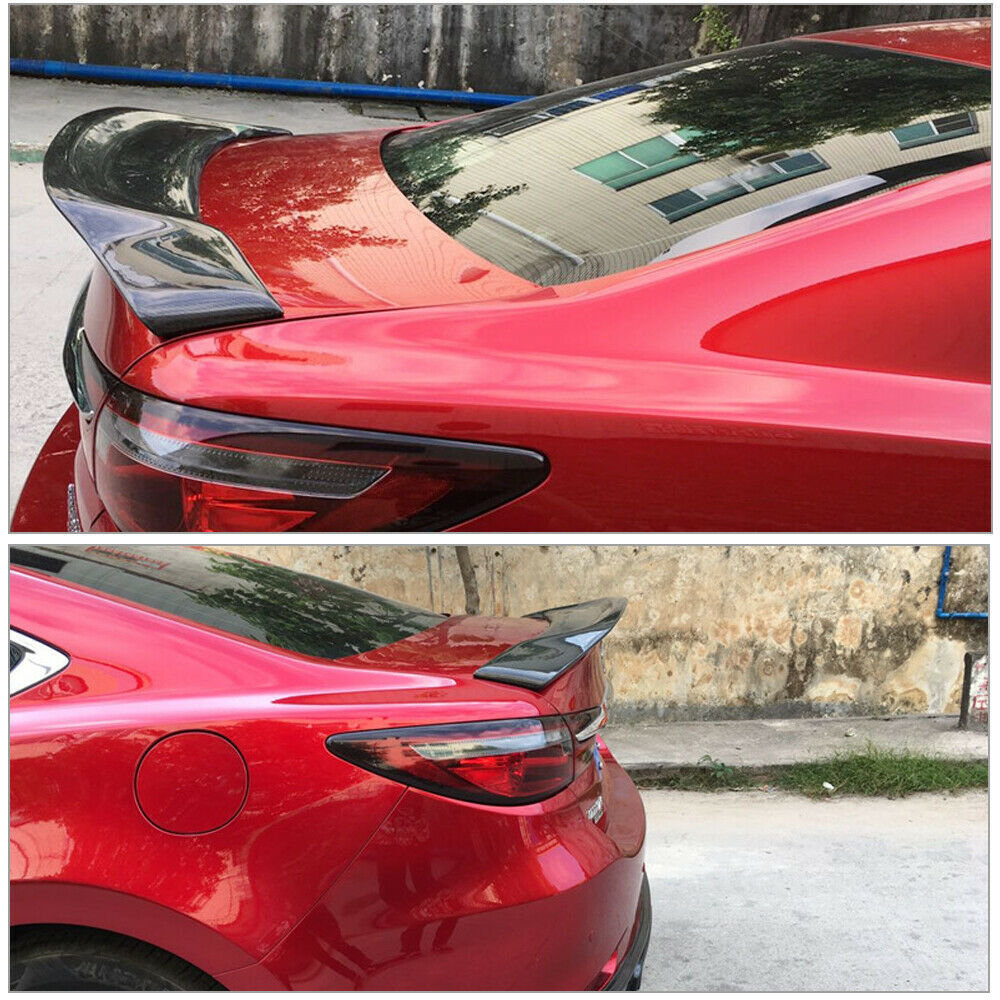 Real Carbon Fiber Rear Trunk Spoiler Wing Fit for Mazda 6 Atenza Sedan 2014-2019