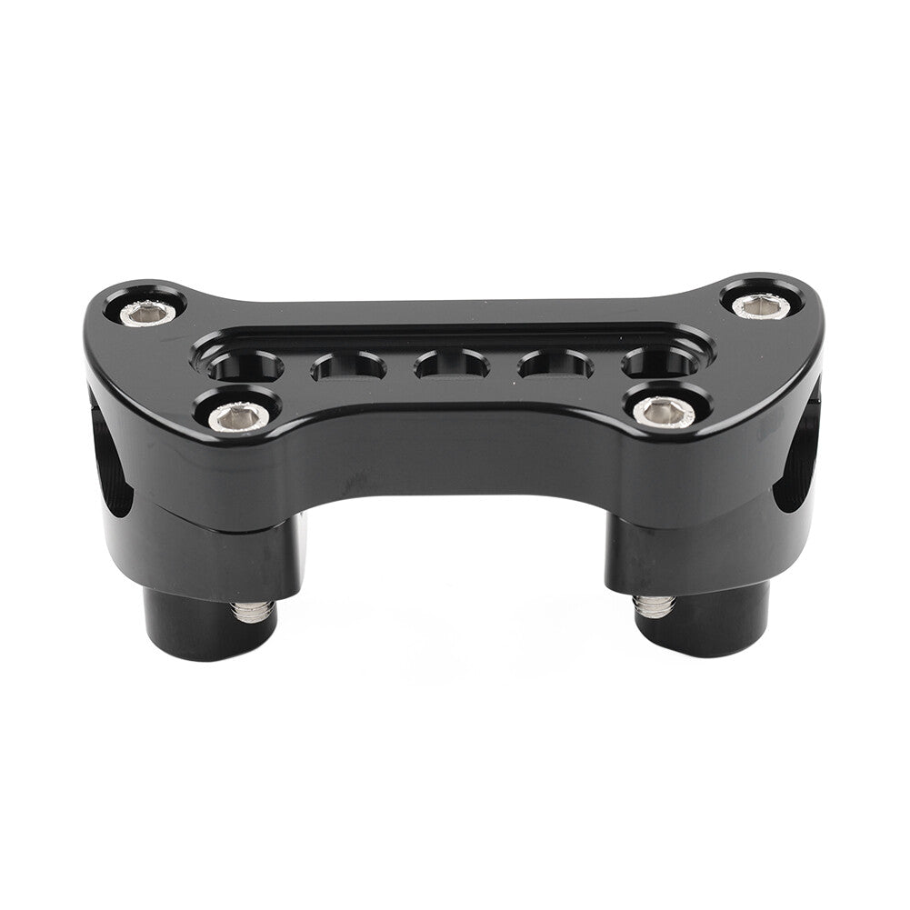 1.5 Straight Handlebar Riser Top Clamp CNC for Harley Dyna Touring Road Glide
