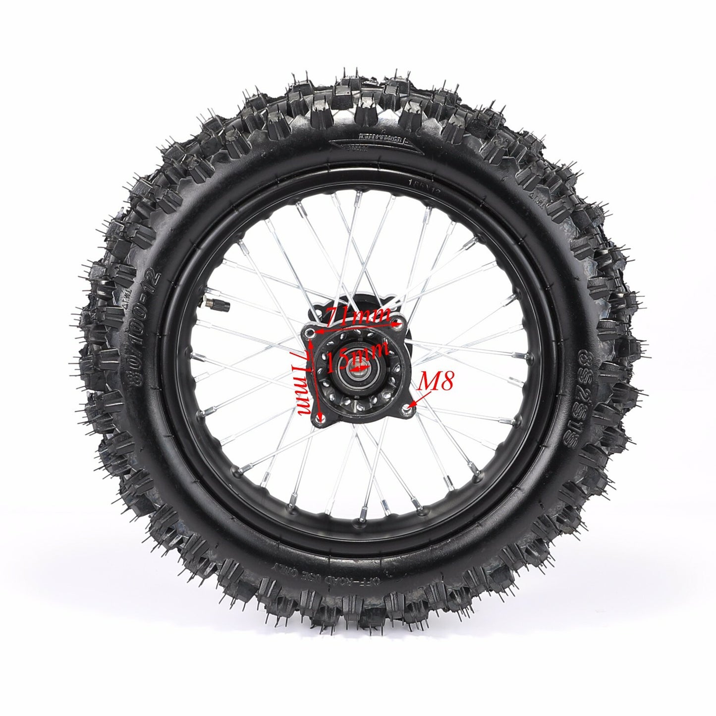 60/100-14 80/100-12 wheel kits, front forks, three-groove bicycles, CRF70, CRF50, CRF110