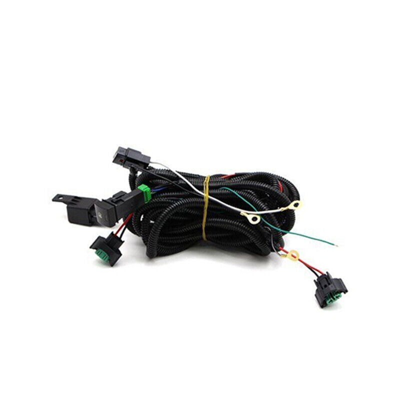 Pair LED DRL Daytime Running Light Fog Lamp For 2019-2021 for Toyota Hiace Commuter