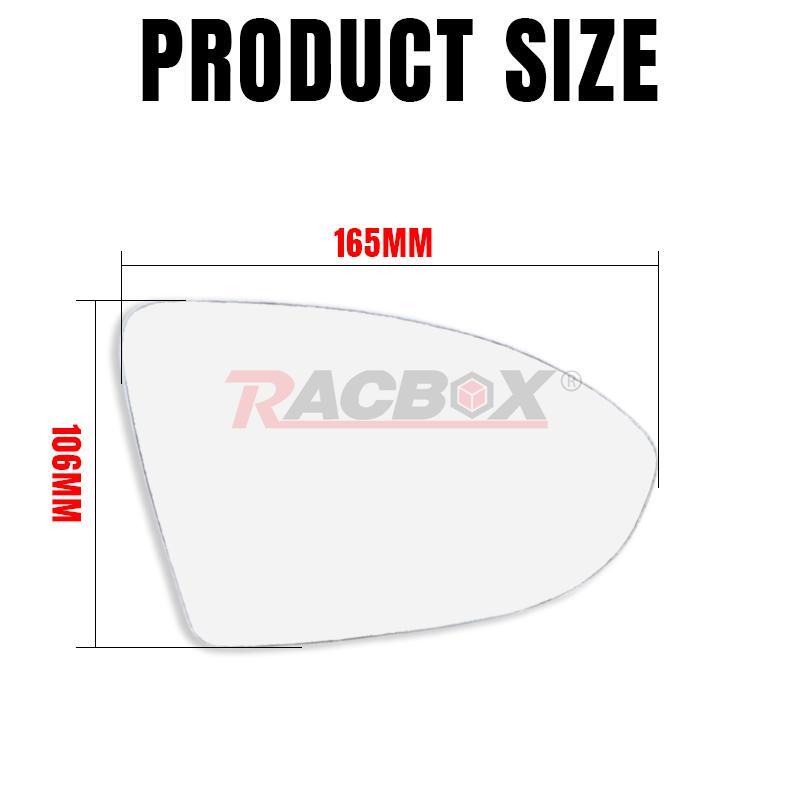 RIGHT Side for VW for GOLF MK7/MK7.5 2013-2018 MIRROR GLASS WITH HEATED BACK PLATE