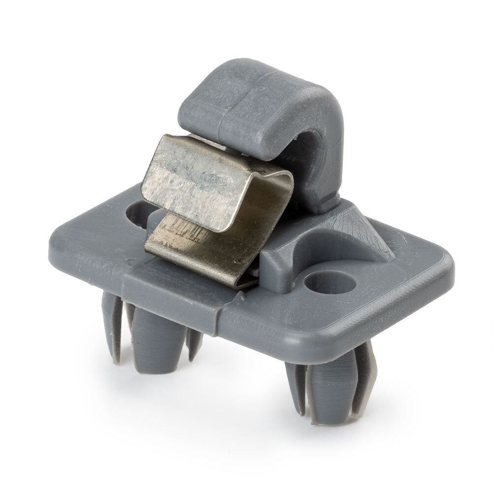 2-Pack Gray Sun Visor Clip Holder Hook 8u0857562a for Audi S5 Base S4 A4