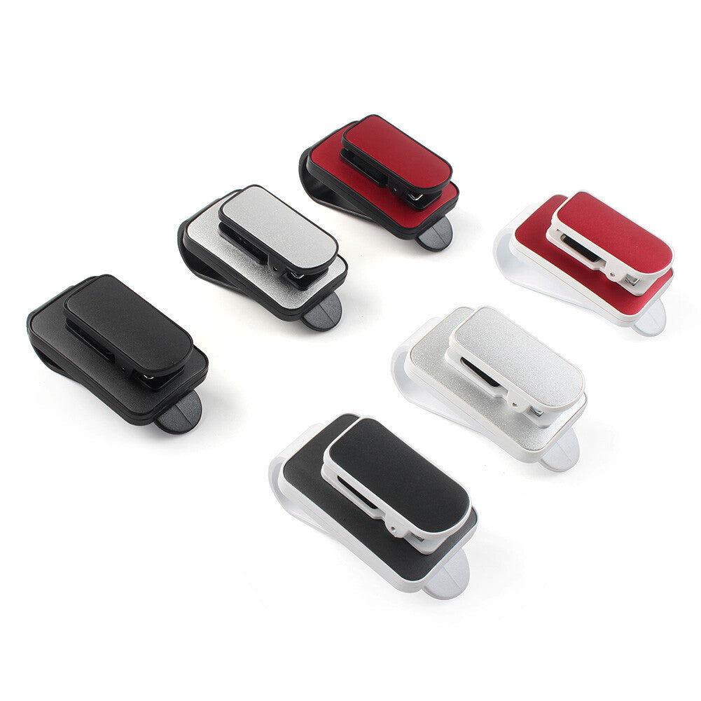 Car Auto Sun Visor Clip Holder For Reading Glasses Sunglasses Eyeglass Cards
