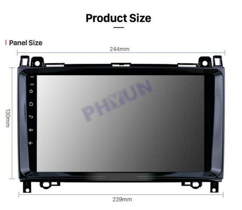 9 inch Android 8.1 Car Stereo Radio GPS for Mercedes-Benz B W245 B170 B180 B200