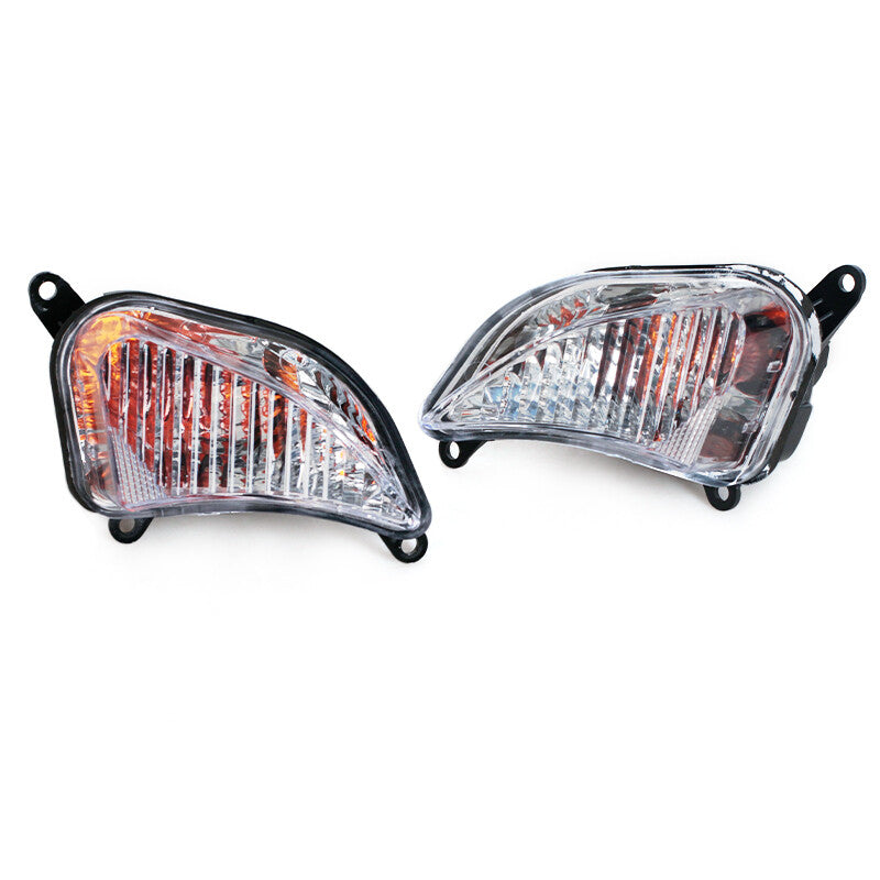 pair of plastic front bumper turn signal lenses for Toyota for Avalon 2013-2014