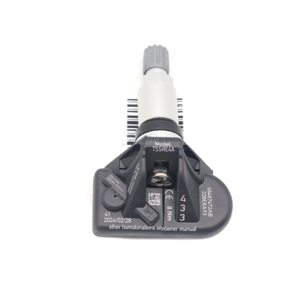 68487472AB 433MHz 4x Tire Pressure Sensor for Chrysler 300 S Touring 2022-2023