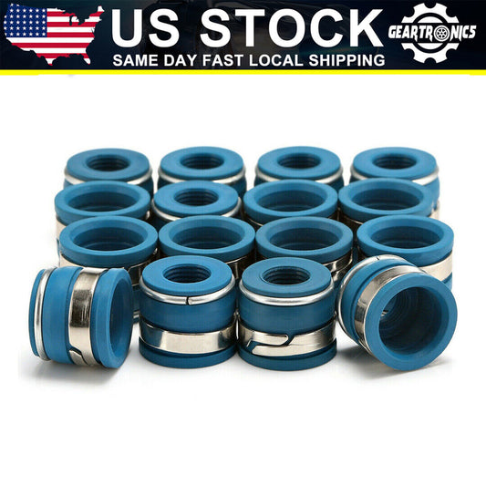 SBC for Chevy for Chevrolet Small Block Performance VITON Valve Stem Seal -Set of 16