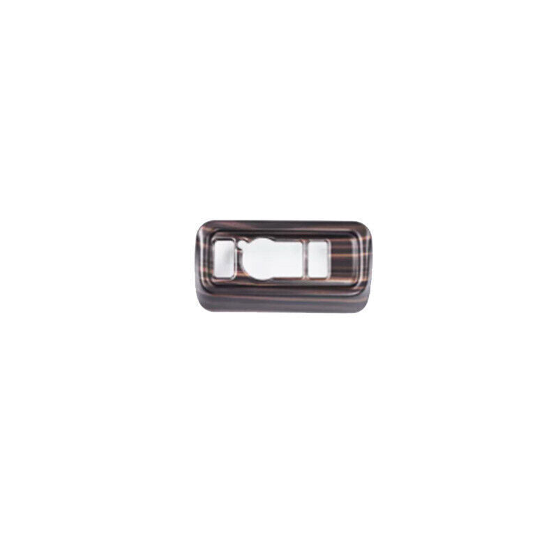 for Ford Explorer 2020-2022 Matte Wood Grain Headlight Switch Control Panel Trim
